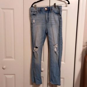 7 Seven Jeans Cropped light wash sz 4